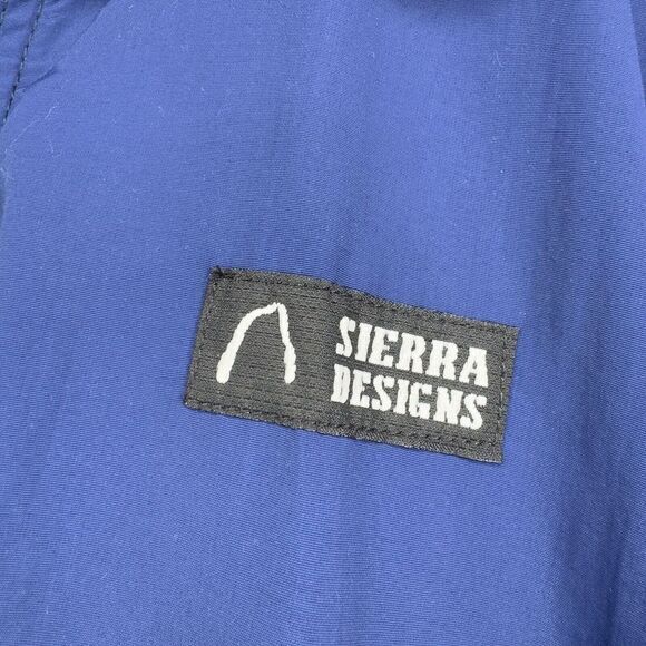 Sierra Designs Windbreaker Jacket Mens XL Blue Long Sleeve Full Zipper Parka‎ - Picture 4 of 11